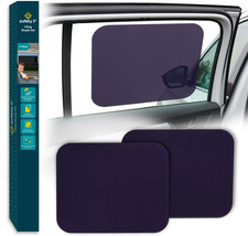 Cling Car Window Shades for Baby, 2 Pieces, Sun Blocker and UV Protection, Stati