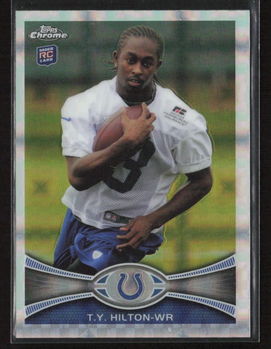 T.Y. Hilton 2012 Topps Chrome #168 Xfractors Indianapolis Colts