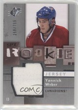 2009-10 SPx Rookie Jersey 258/799 Yannick Weber #152 0o9
