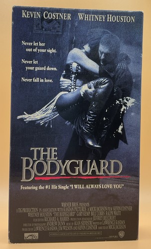 The Bodyguard VHS 1992 Kevin Costner Whitney Houston **Buy 2 Get 1 Free**