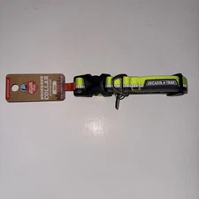 Comfy Arcadia Trail Yellow Neoprene Dog Collar Small 10"-14" Water Resistant NWT