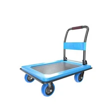 Heavy Duty Platform Truck, Push Cart Furniture Dolly with 1100Lbs Capacity an...