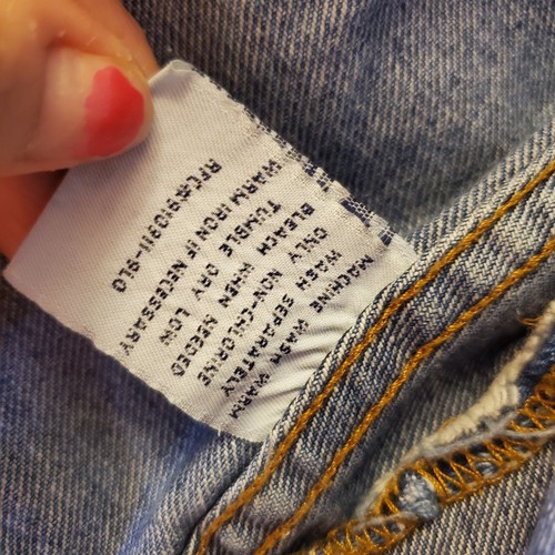 Vintage Faded Glory Kids Denim Vest Boys Sz 7 Rugged Blue Cut Off Sleeve - Picture 8 of 11