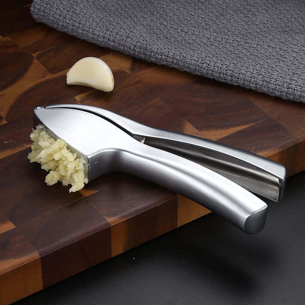 Zinc Alloy Ease Easy To Clean Safe Ginger Garlic Press Utensils