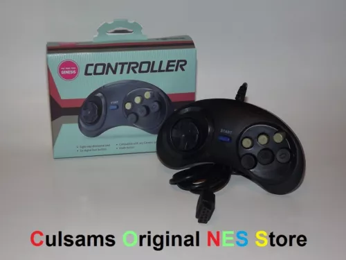 New SEGA GENESIS Game Controller Pad With 6 Button and GUARANTEE