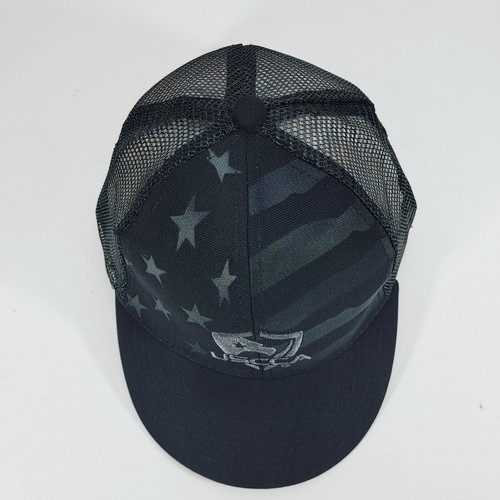USCCA Mesh Snapback Hat Baseball Trucker Black Concealed Carry Association New - Picture 5 of 8