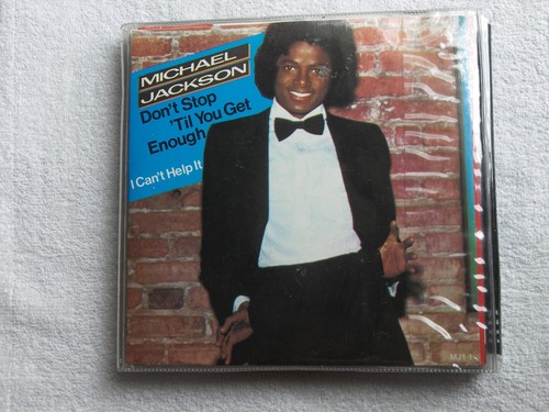 NEW - MICHAEL JACKSON 45s 9 SINGLE PACK . Limited Edition. Pressed on red vinyl