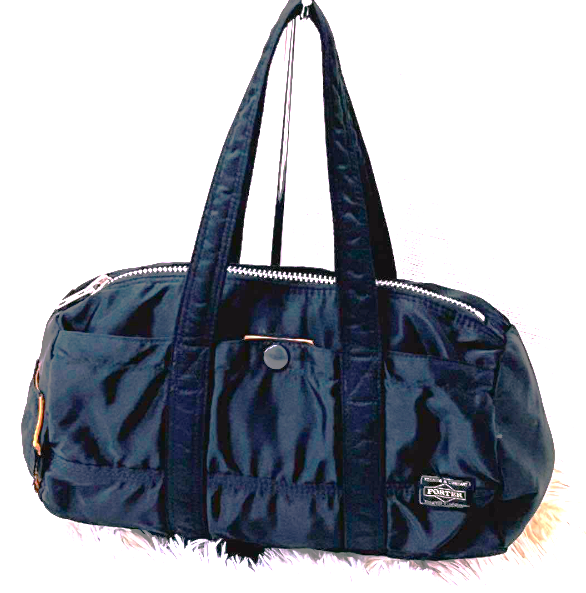 Porter Yoshida & Co tanker DUFFLE BAG Black Mini Boston Bag Porter Yoshida & Co tanker DUFFLE BAG Black Mini Boston Bag