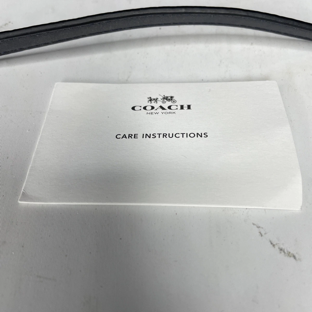 Coach Brooklyn Carryall 28 Satchel 56839 RARE Navy Blue Pebble 