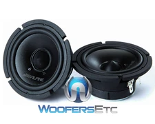 ALPINE 30MC 3" 300W MAX MIDRANGE CAR AUDIO STEREO SPEAKERS PAIR NEW