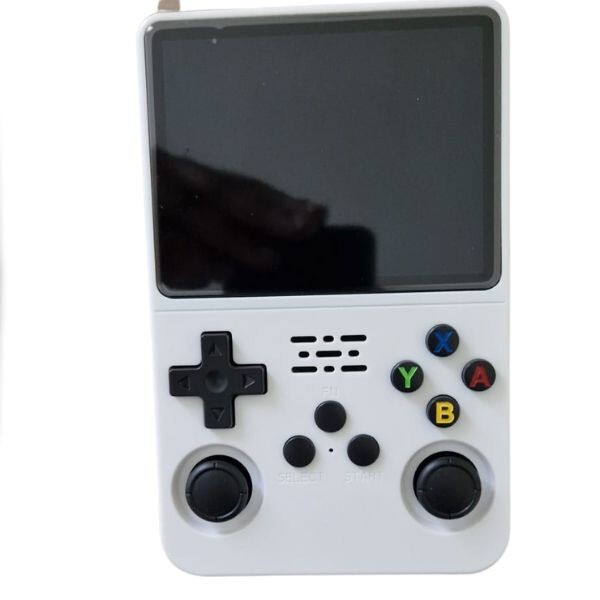 Console de jeu portable rétro écran 3.5 pouces IPS console de poche noire