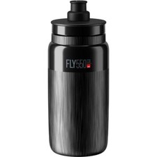 Elite Fly Tex Lightweight Cycling Sports Bottle - Black - 550ml