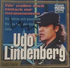 Udo Lindenberg SIGNIERT Original CD  Autogramm Unterschrift Signatur