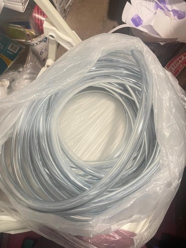 VWR Plastic PVC Tubing 1/2 x 3/4 x 1/8” Select Grade Clear 40 Feet 60985-556(6B) - Picture 2 of 5