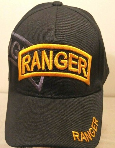 BLACK HAT WITH SHADOW MILITARY CAP | eBay