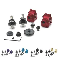 Metal Gearbox Differential Motor Gears For Wltoys 144001 124016 RIaarIo XDKJ-001