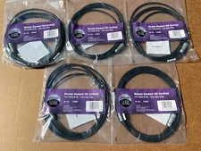 Lot Of 5 Monster Standard THX I100FO Fiber Optic Audio Interconnect Cable 8 FT