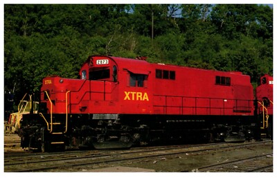 ALCO RS36 Train #2873 leased by Xtra at St. Paul Minnesota  Railroad