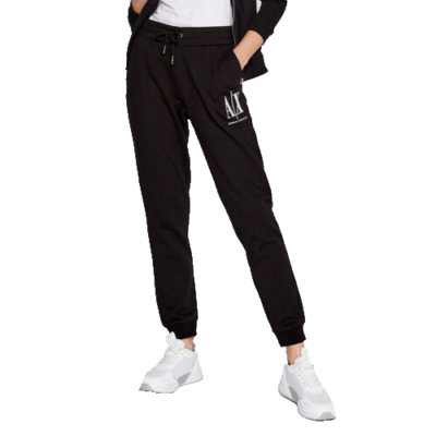 ARMANI EXCHANGE WOMEN AX ICON LOGO SWEATPANTS 8NYPCX 1200 | eBay