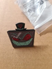 Hazbin Helluva Boss Vox Sinner Demon Hell  Metal & Enamel Pin Badge New 