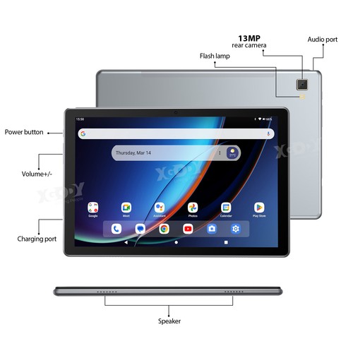 2025 Newest Android 14 Tablet 16GB+256GB 11 inch 5G WiFi 8000mah Dual SIM 4G LTE - Picture 18 of 25