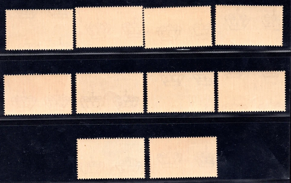 ITALY CYRENAICA 1934 AIR POST SEMI POSTAL SCOTT CB1-CB10 MINT NEVER HINGED VF - Image 2 of 2