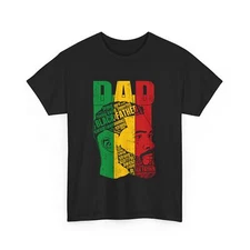 Dad Shirt, African American Colors Black History Father's Day Shirt