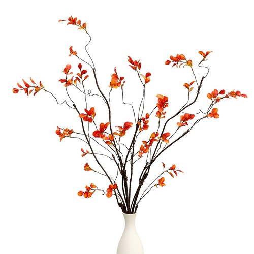 3Pcs 38.8" Faux Fall Plant Stems and Branches for Vase,Artificial Tree Branch...