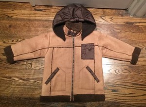 beige baby coat