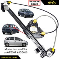 Mechanismus Elektrischer Fensterheber Hintere Recht FüR Opel Meriva (03-10)