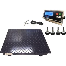 Heavy duty Industrial 24” x 24” Floor Scale 2’x2’ Pallet Scales 1000 lbs x .2 lb