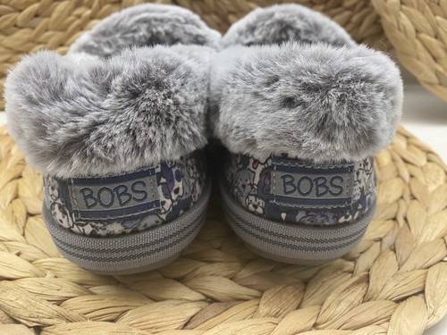 Bobs By Skechers Shoes Womens 8 Too Cozy Woof Lodge Slippers Dog Print - Picture 6 of 11