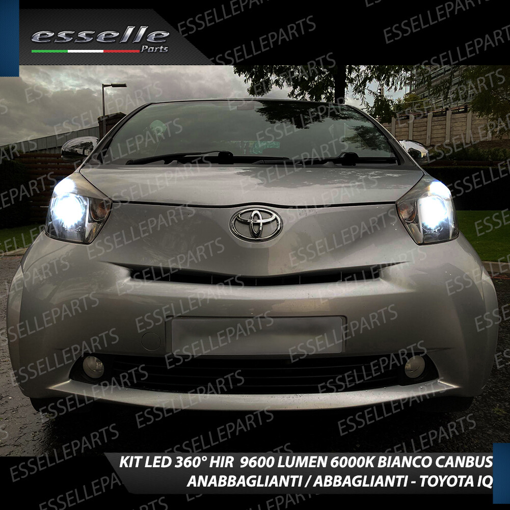 KIT FARI A LED TOYOTA IQ ANABBAGLIANTI ABBAGLIANTI HIR LUCI POSIZIONE ...