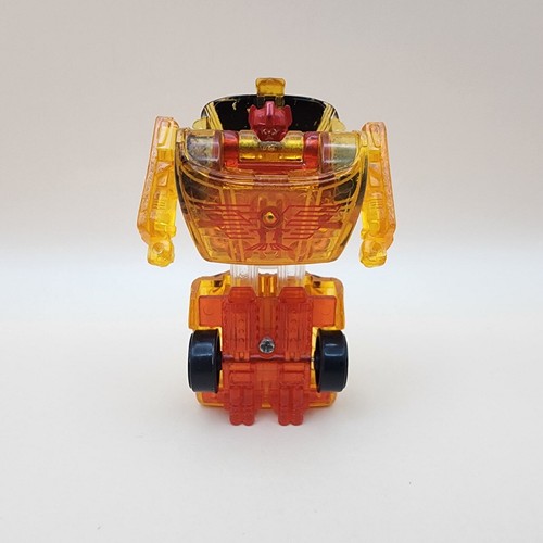 TRANSFORMERS RID (2001) Spy Changers R.E.V. Clear Orange - RARE FOX KIDS Variant - Picture 2 of 12
