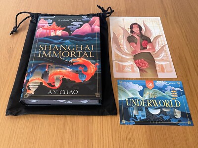 Shanghai Immortal by A.Y. Chao - FairyLoot Sprayed Edges + Author's Letter NEW