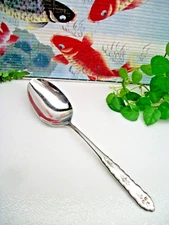 Oneida  Distinction   FLORAL BOUQUET   Stainless  Steel  Solid Serving Spoon