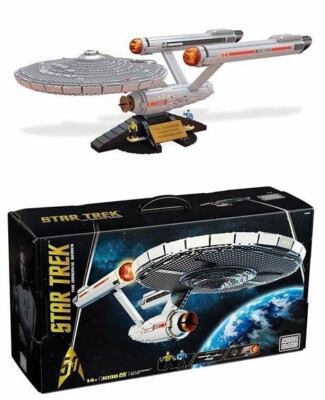 Mega Bloks Star Trek U.S.S. Enterprise NCC-1701 Collector