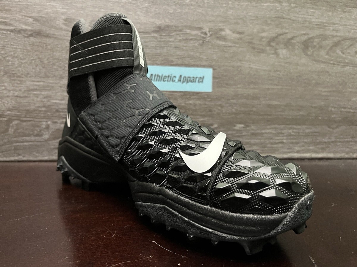 Nike Force Savage Elite 2 TD Shark Black Football Cleats Mens Sizes CK2824-001 Nike Force Savage Elite 2 Shark Black Football Cleats Men main image 2