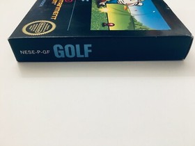 GOLF (NES) PAL, KOMPLETT - F&Uuml;R SAMMLER, KLEINE BOX, RAR!, CiB, OVP&nbsp;