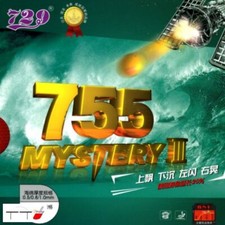755 Mystery III long Pips Table Tennis Rubber 729 Sports red 0.5mm