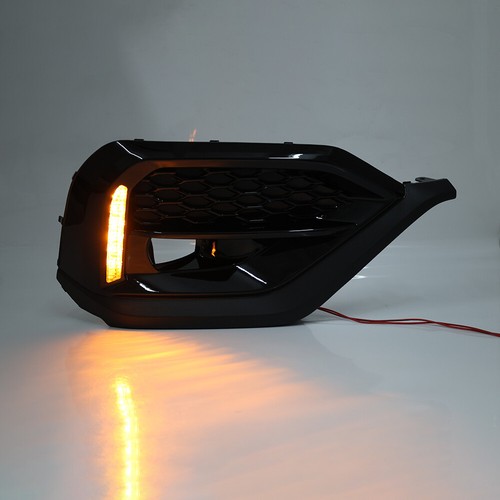 1x LED Turn Signal DRL Fog Lights Bezel Kit For Subaru WRX STI 4Door Sedan 22-24 - Picture 14 of 16