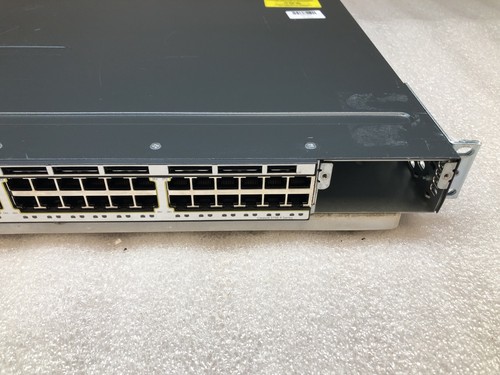 Cisco WS-C3750X-48T-S V02 48-Port Gigabit Ethernet Managed Network Switch - Picture 3 of 10