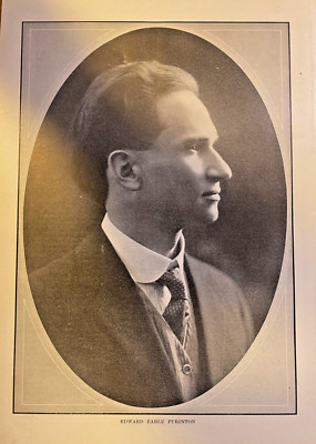 1914 Illustration Edward Earl Purinton American Businessman Author
