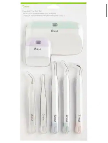 Cricut Essential Vinyl Werkzeugset 7-teilig 2004234 BRANDNEU KOSTENLOSER VERSAND