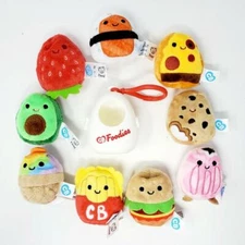 Cutie Beans Fiesta Foodies Plush Clip-On - Complete Set of 9 with ONE Capsule