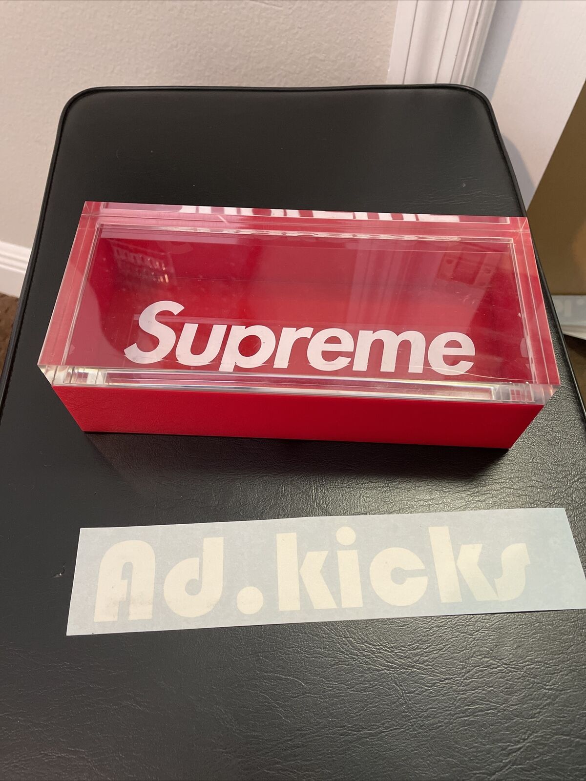 誠実 supreme 16FW Acrylic Lucite Box アクリルボックス 