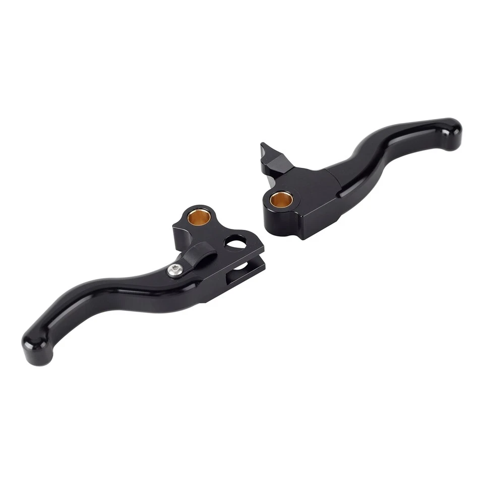 For Harley Sportster 1200 883 1996-2003 2-Finger Hand Brake Clutch Levers Set - Image 3 of 4