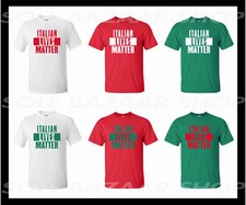 ITALIAN LIVES MATTER T-SHIRT - ASST. COLORS & SIZES 