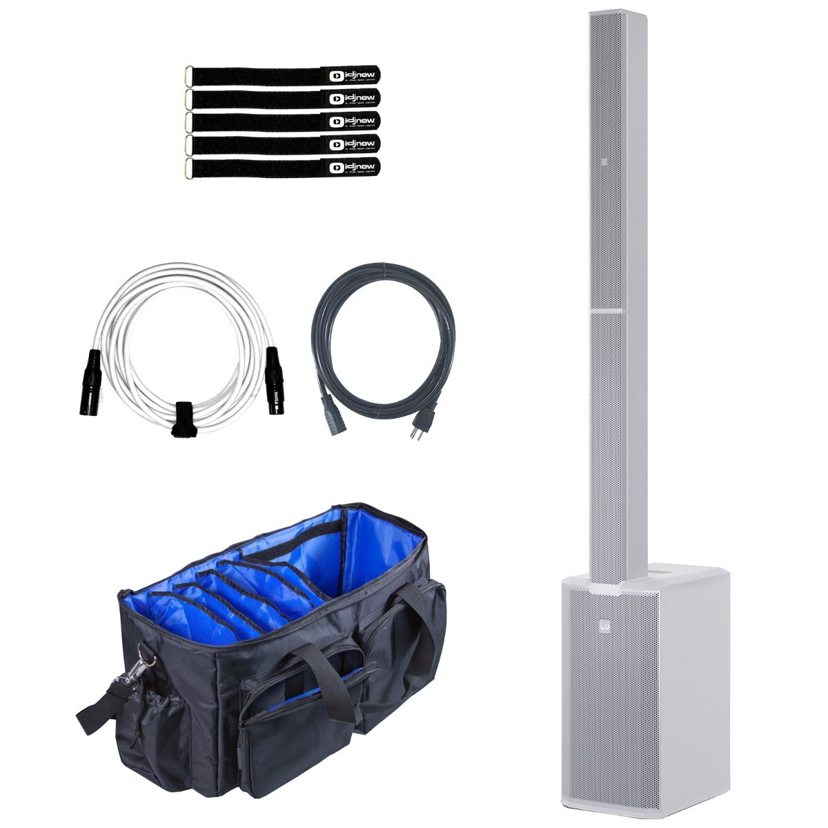 Акустическая система LD Systems MAUI 11 G3 MIX White Column PA с цифровым микшером