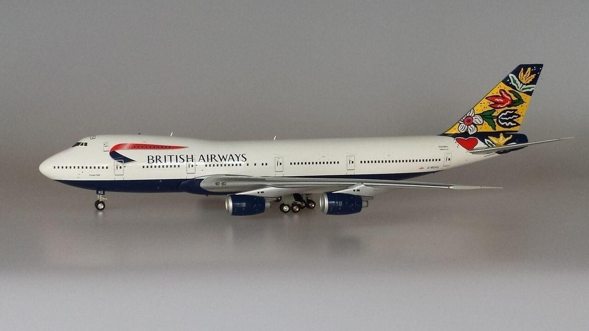 INFLIGHT 200 BA British Airways B747-200 